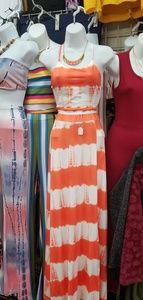 Summer long skirt set